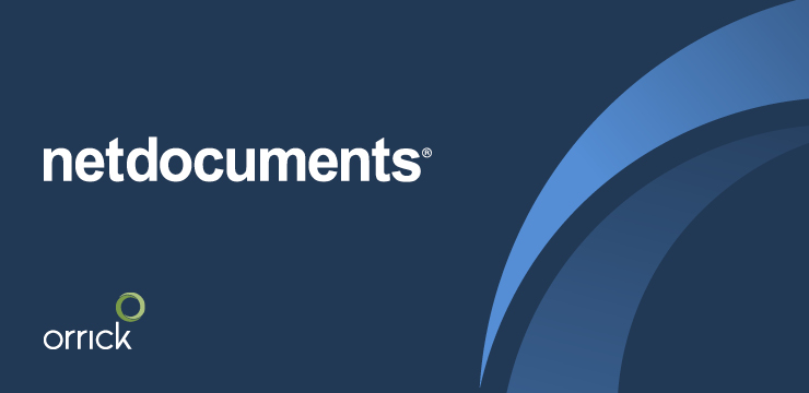 orrick client logos - netdocuments