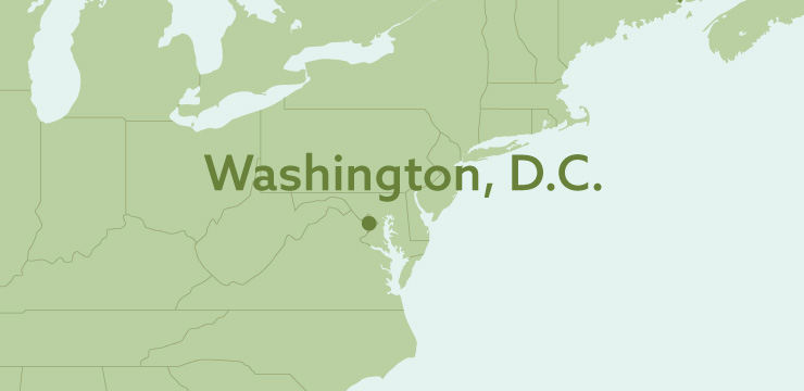 Where Is Washington Dc On A Map Washington, D.c.