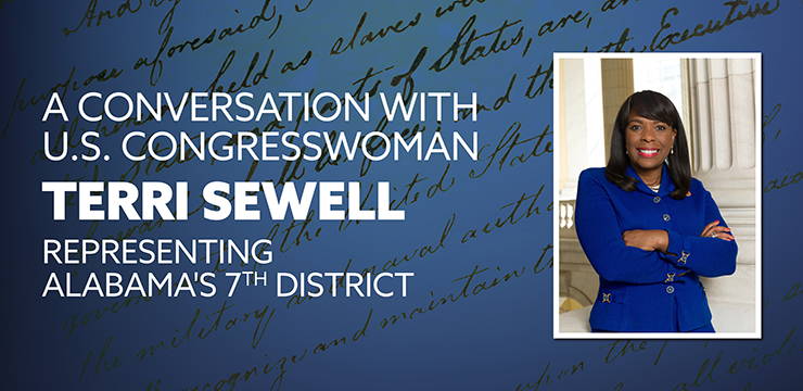 A Conversation With U.S. Congresswoman Terri Sewell