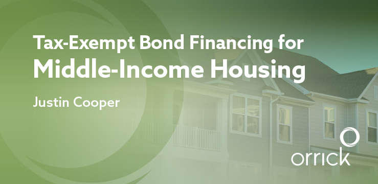 Tax-Exempt Bond Financing for Middle-Income Housing