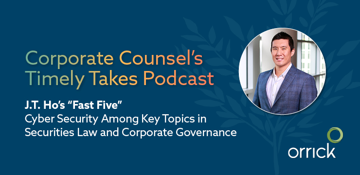 Corporate Counsels Timely Takes Podcast