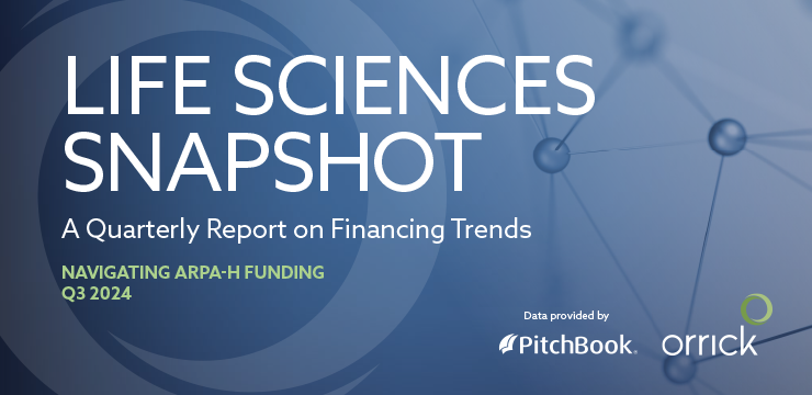 Life Sciences Snapshot – Q2 2024 – A Quarterly Report on Financing Trends