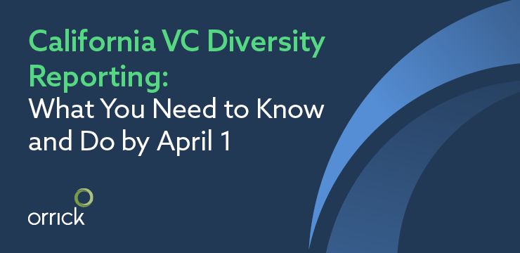 california VC diversity reporting