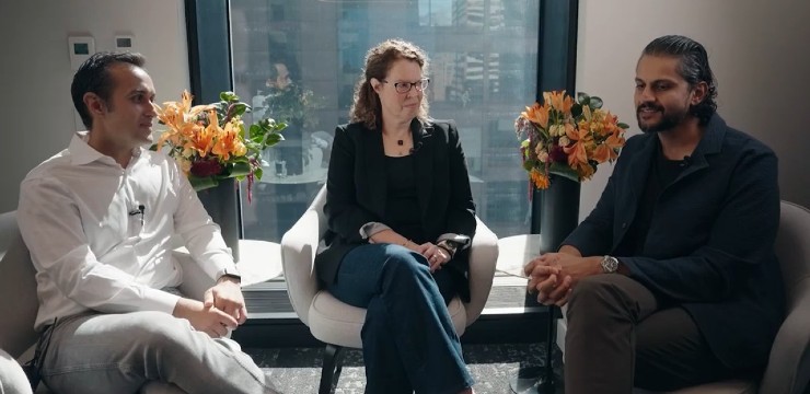 Orrick's Samir Bakhru and Thora Johnson discuss health data privacy with Arpan Parikh of Kin Health.