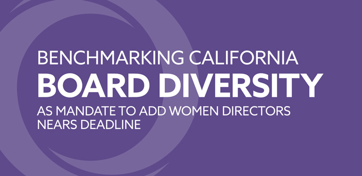 Benchmarking California Board Diversity