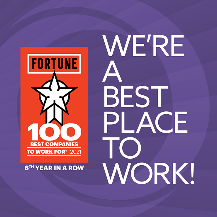 We're a Best Place to Work - 6th Year in a Row