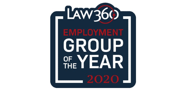 Law360 2020 Employment Practice Group of the Year