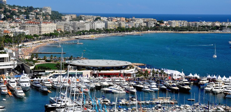 Cannes harbor