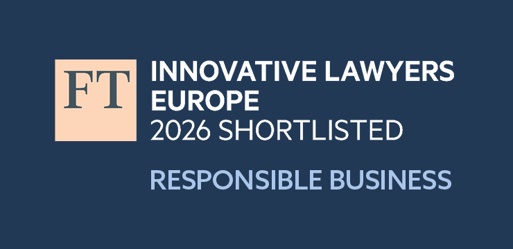 financial times innovative lawyers europe | orrick 2026 shortlisted for responsible business