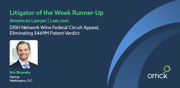 Eric Shumsky | Litigator of the Week Runner-Up