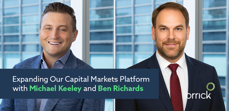 Expanding our capital markets platform with michael keely and ben richards