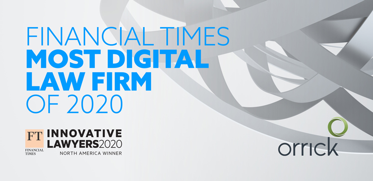 Financial Times Most Digital Law Firm of 2020