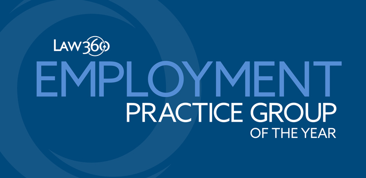 Orrick is a Law360 2018 Employment Practice Group of the Year