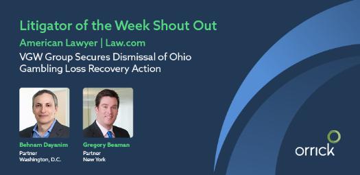 litigator of the week shout out