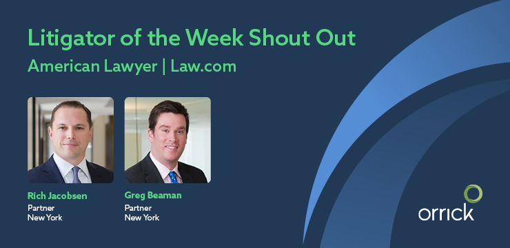 litigator of the week shout out