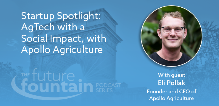 Eli Pollak, Founder and CEO of Kenyan-based agtech platform Apollo Agriculture