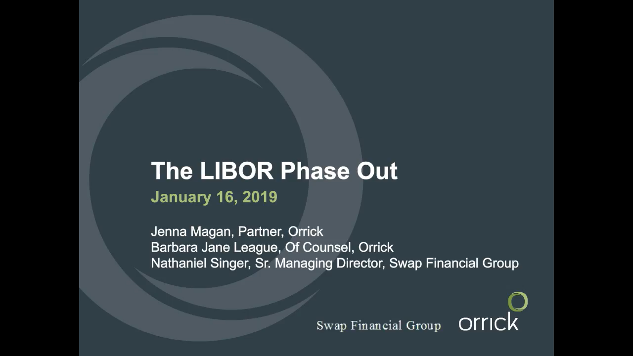 Webinar: The LIBOR Phase Out
